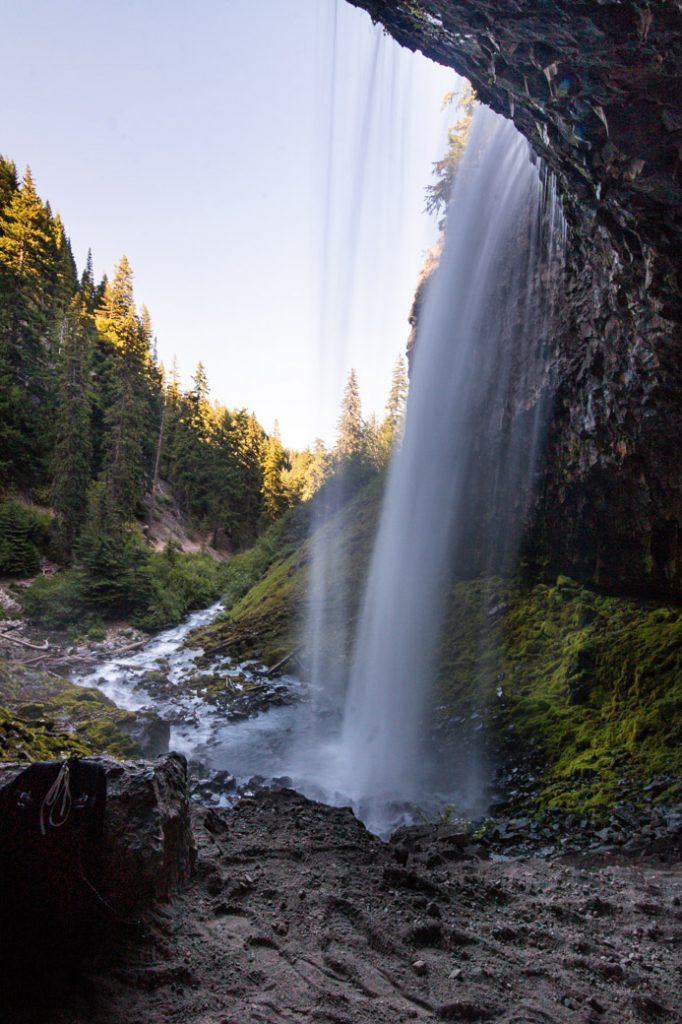 Tamanawas Falls Oregon hiking trail