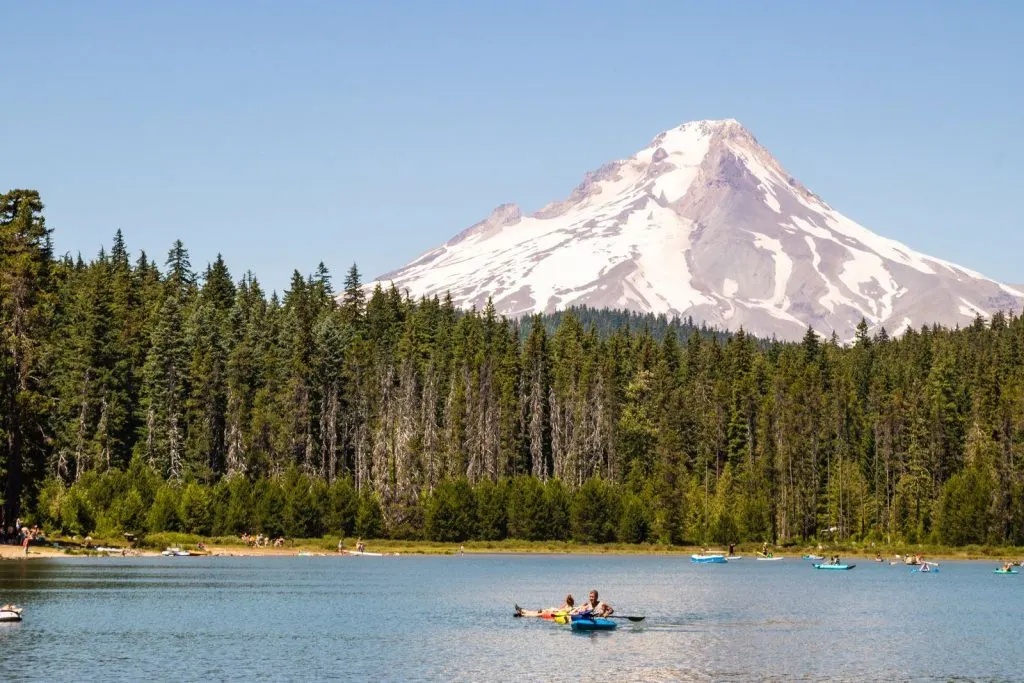 Frog Lake is a fun place to relax during your Portland road trip.
