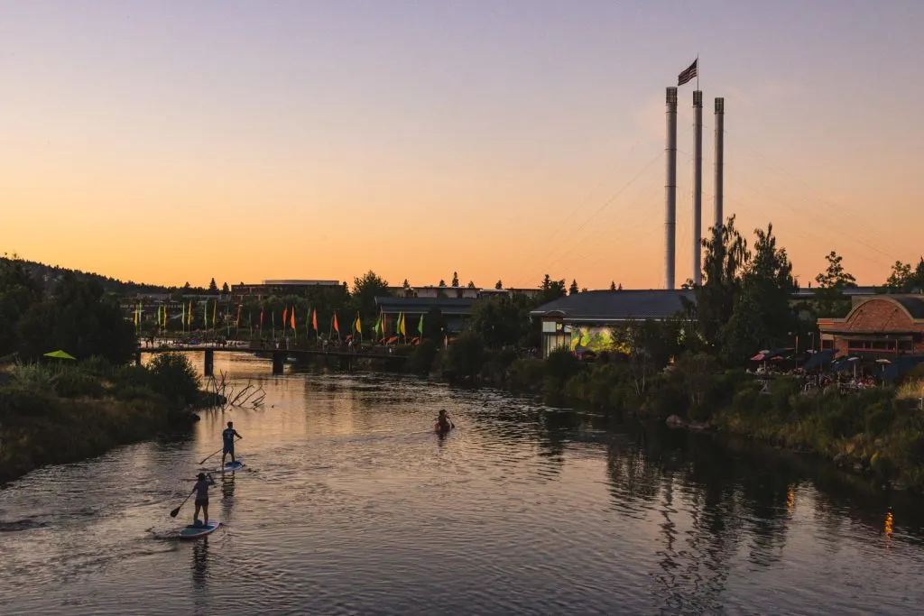 Floating on the Deschutes River is a must on your Oregon road trip.