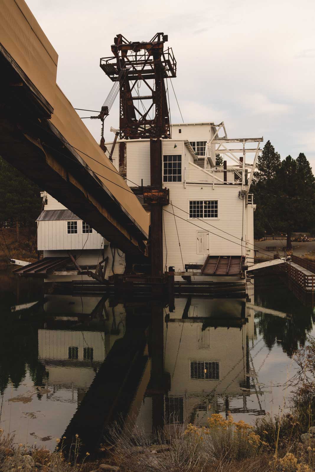 Sumpter Valley Dredge during a trip