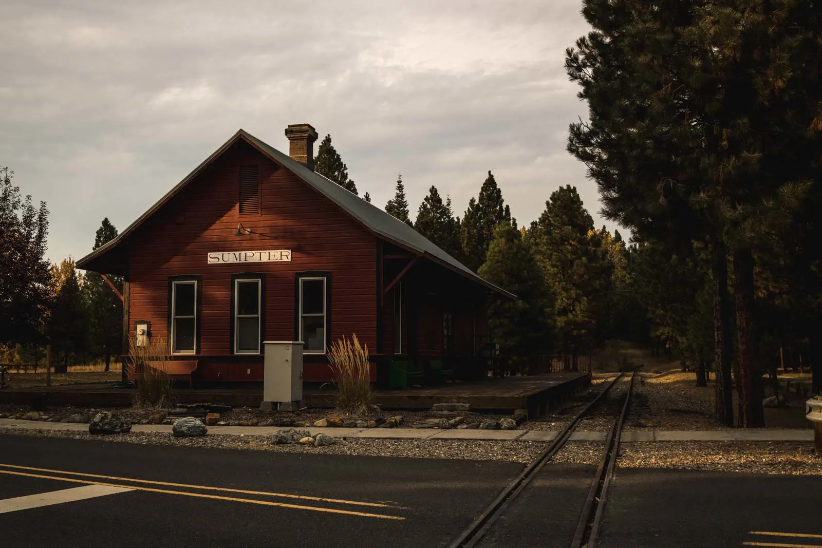View of Sumpter Train Station