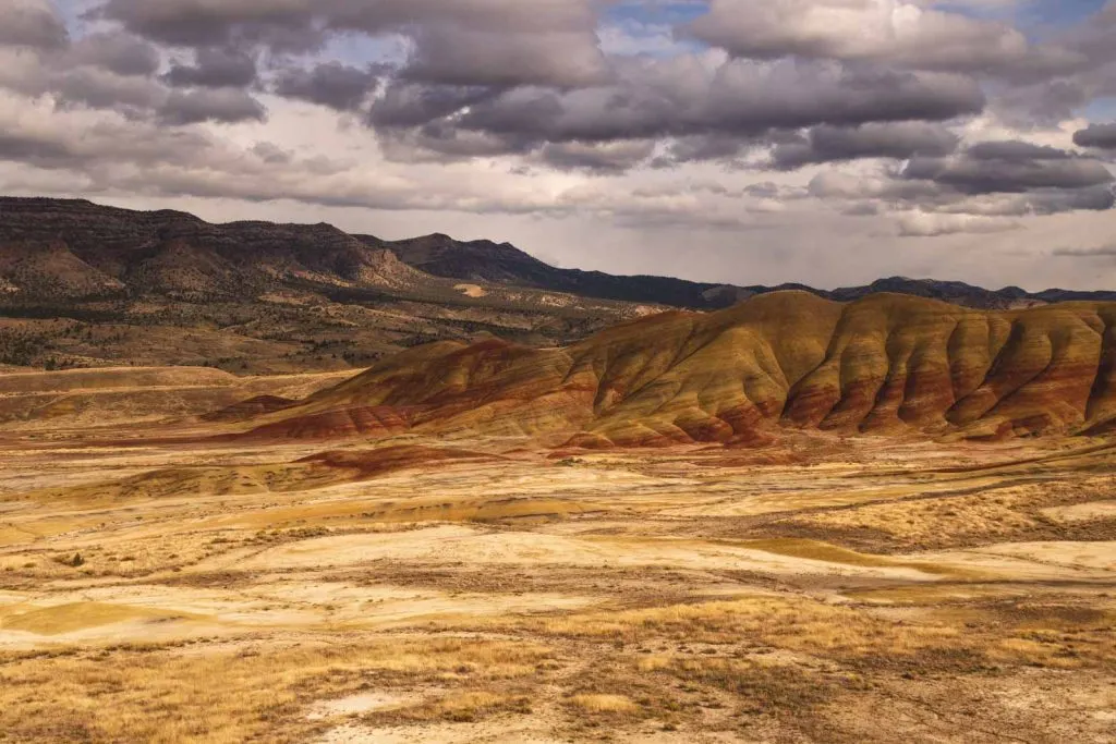 One of the most bizarre hiking trails in Oregon are located in the Painted Hills