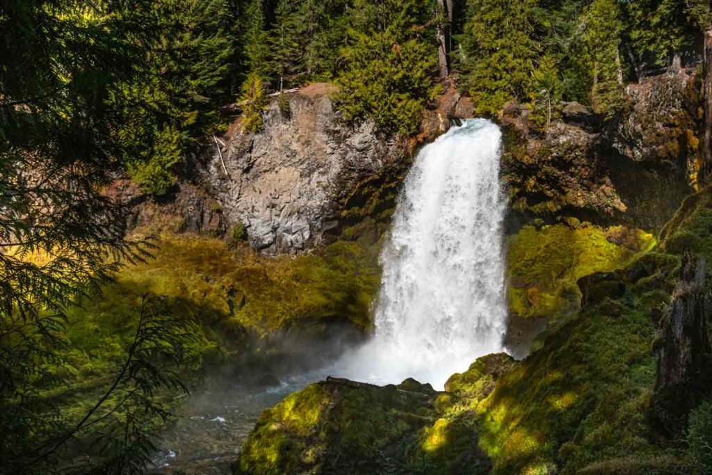 Sahalie Falls and Koosah Falls Trail is a must do from Redmond, Oregon!