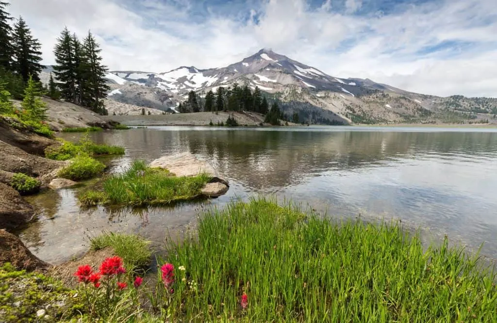Green Lakes is a beautiful area to hike in Bend