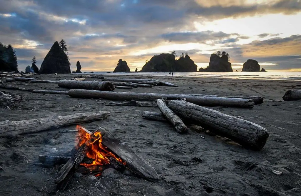 Shi Shi Beach is one of many things to do in Washington.