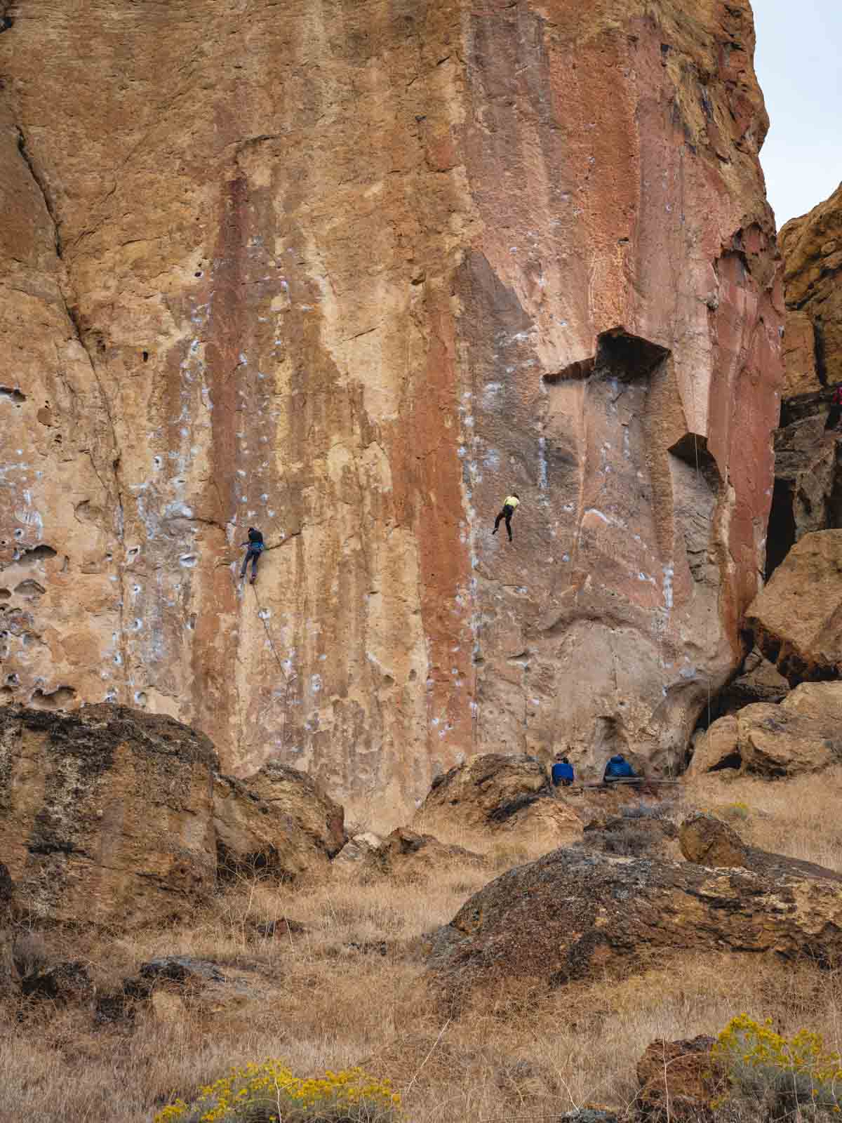 Rock climbing on one of the Smith Rock Trails is a must on your Oregon itinerary.