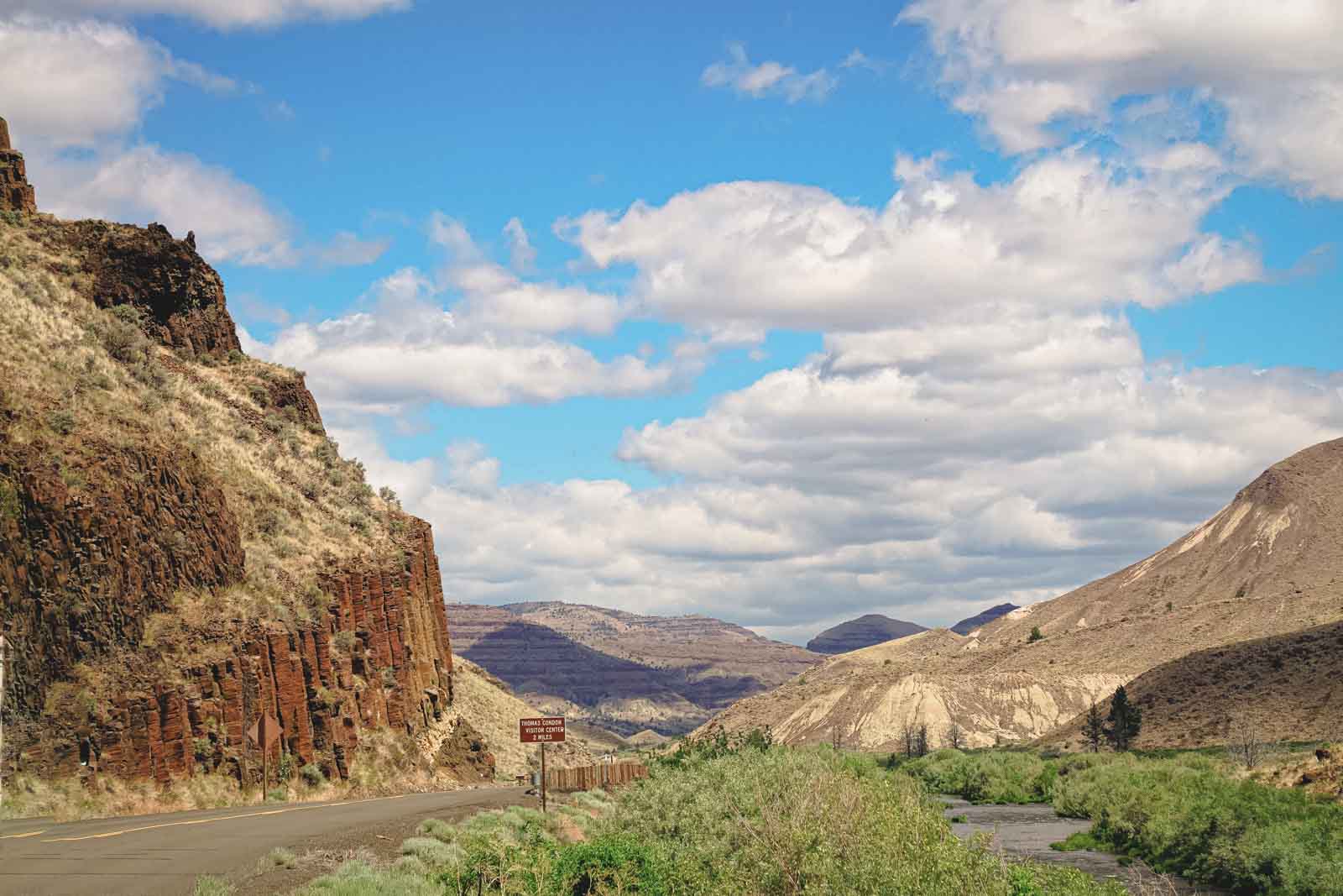 Picture Gorge in the John Day Fossil Beds.