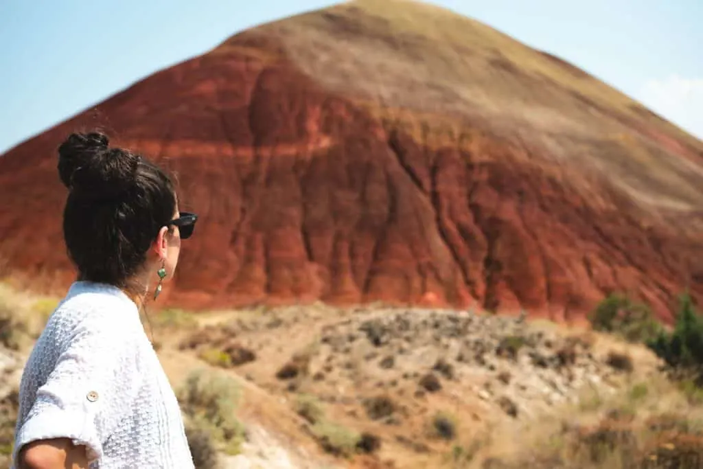 Red Scar Knoll Trail in the Painted Hills.
