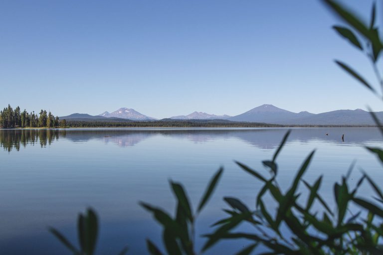 Crane Prairie Reservoir is another gorgeous lake near the Cascade Lakes.
