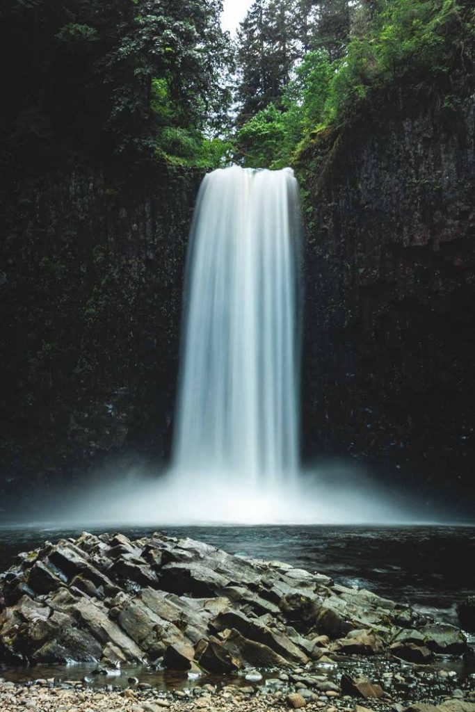 Abiqua Falls is a stunning waterfall near Portland 