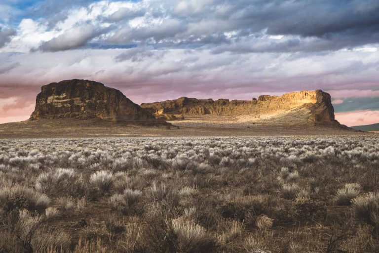 Don't forget to visit Fort Rock when you go to Summer Lake Hot Springs.