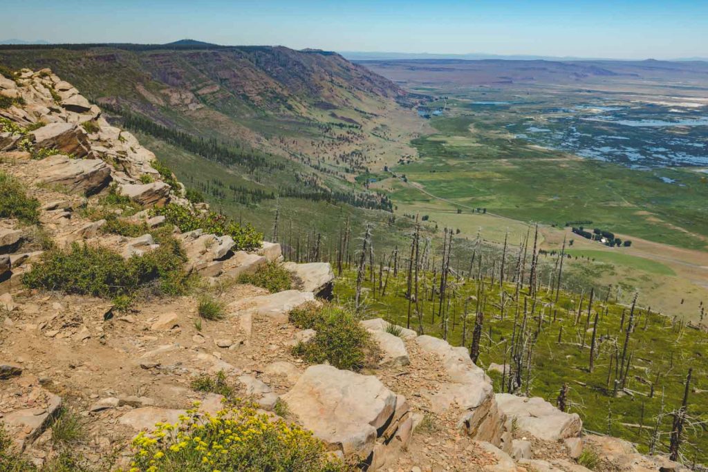 The Fremont-Winema National Forest near Summer Lake, Oregon has a lot of pretty hiking trails.