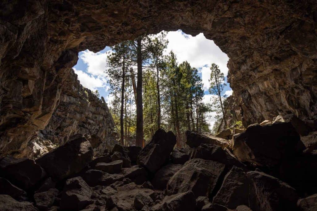 One of the best things to do in Sunriver is exploring the lava caves.