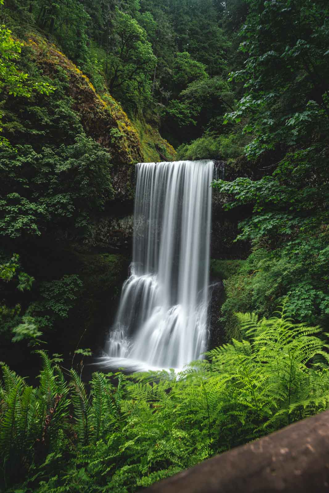 The Lower South Falls is a beautiful waterfall on the Trail of Ten Falls.