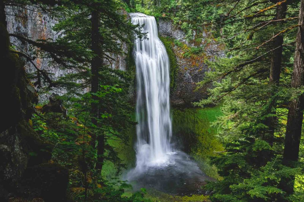 If you're looking for impressive waterfalls near Eugene, you won't be disappointed by Salt Creek Falls.