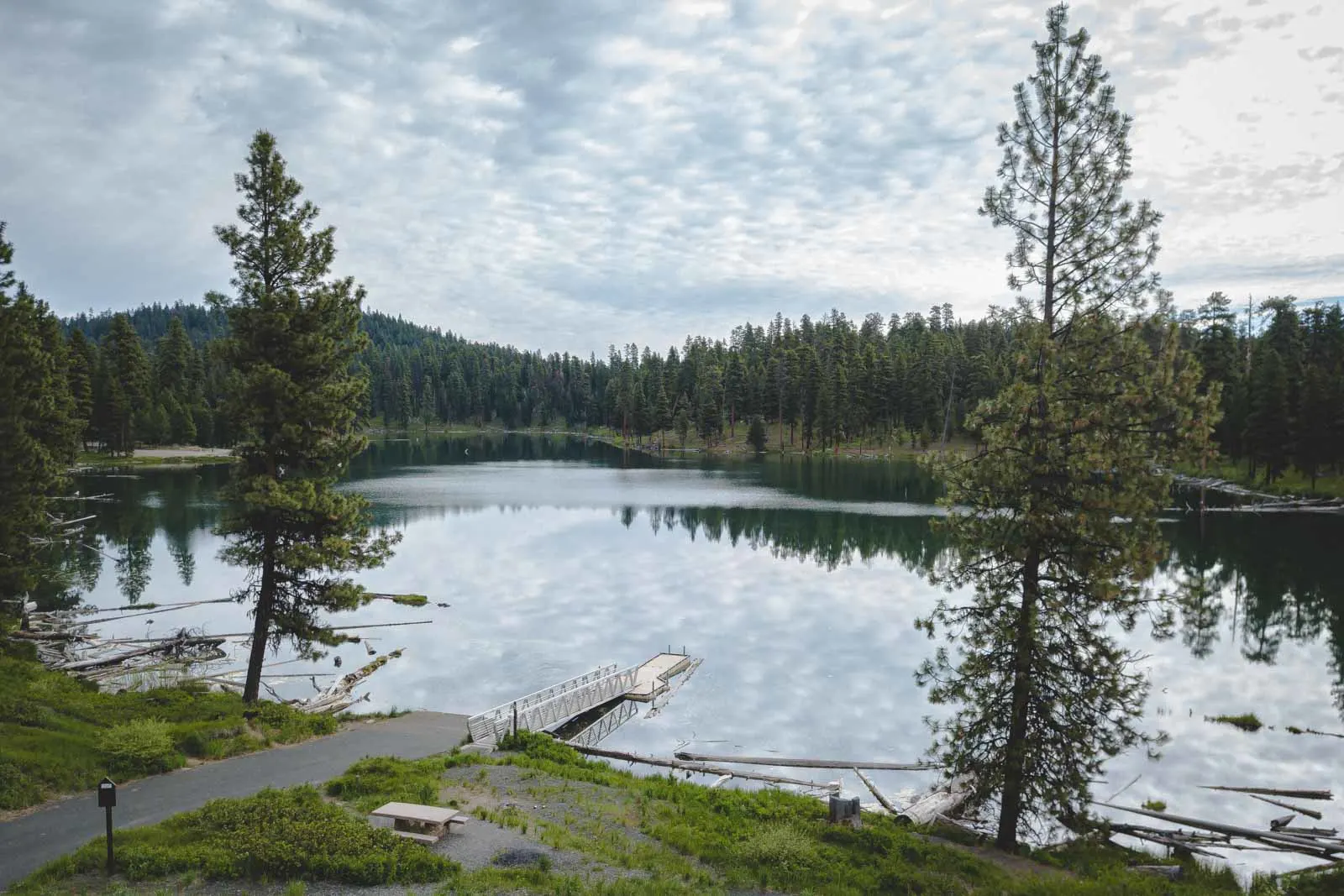 Don't forget to visit Magone Lake when you're at Strawberry Mountain Wilderness.