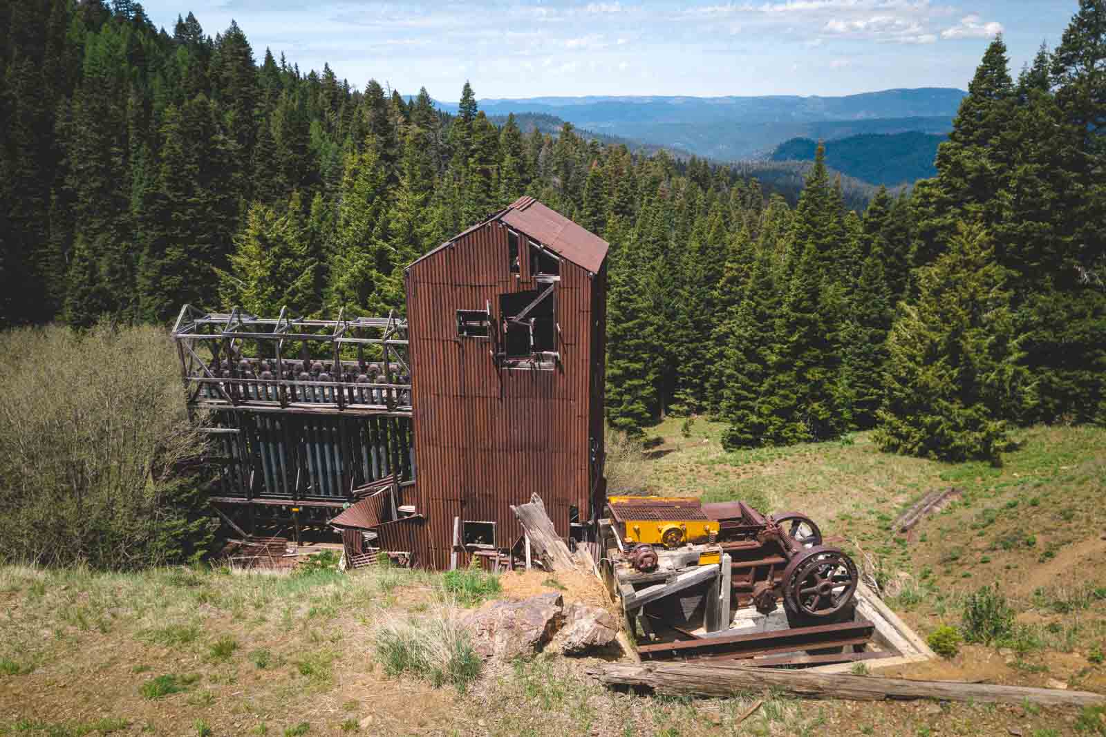 The views of Mother Lode Mine in Ochoco National Forest are stunning.