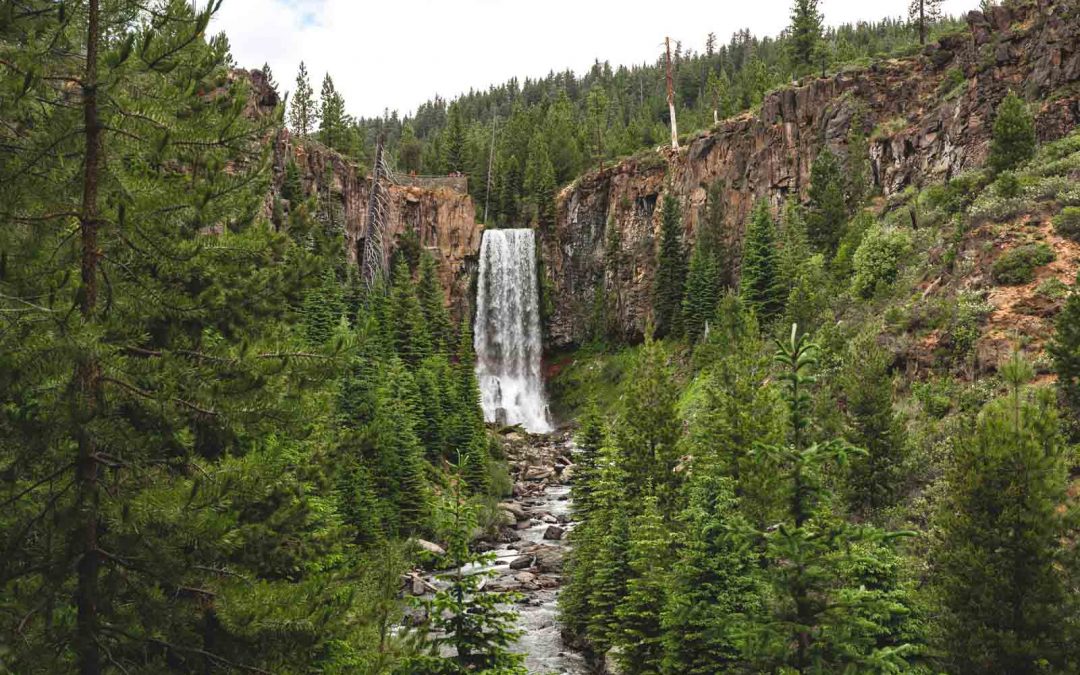 Tumalo Falls Hike & Bike Trail Near Bend, Oregon