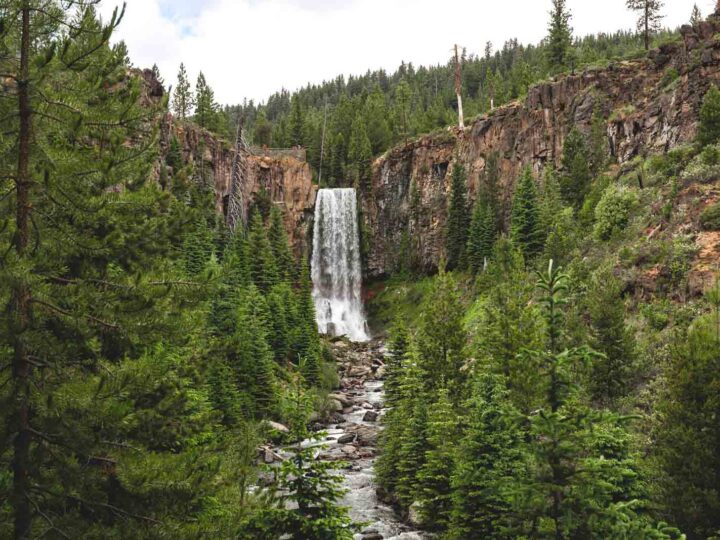 Tumalo Falls Hike & Bike Trail Near Bend, Oregon