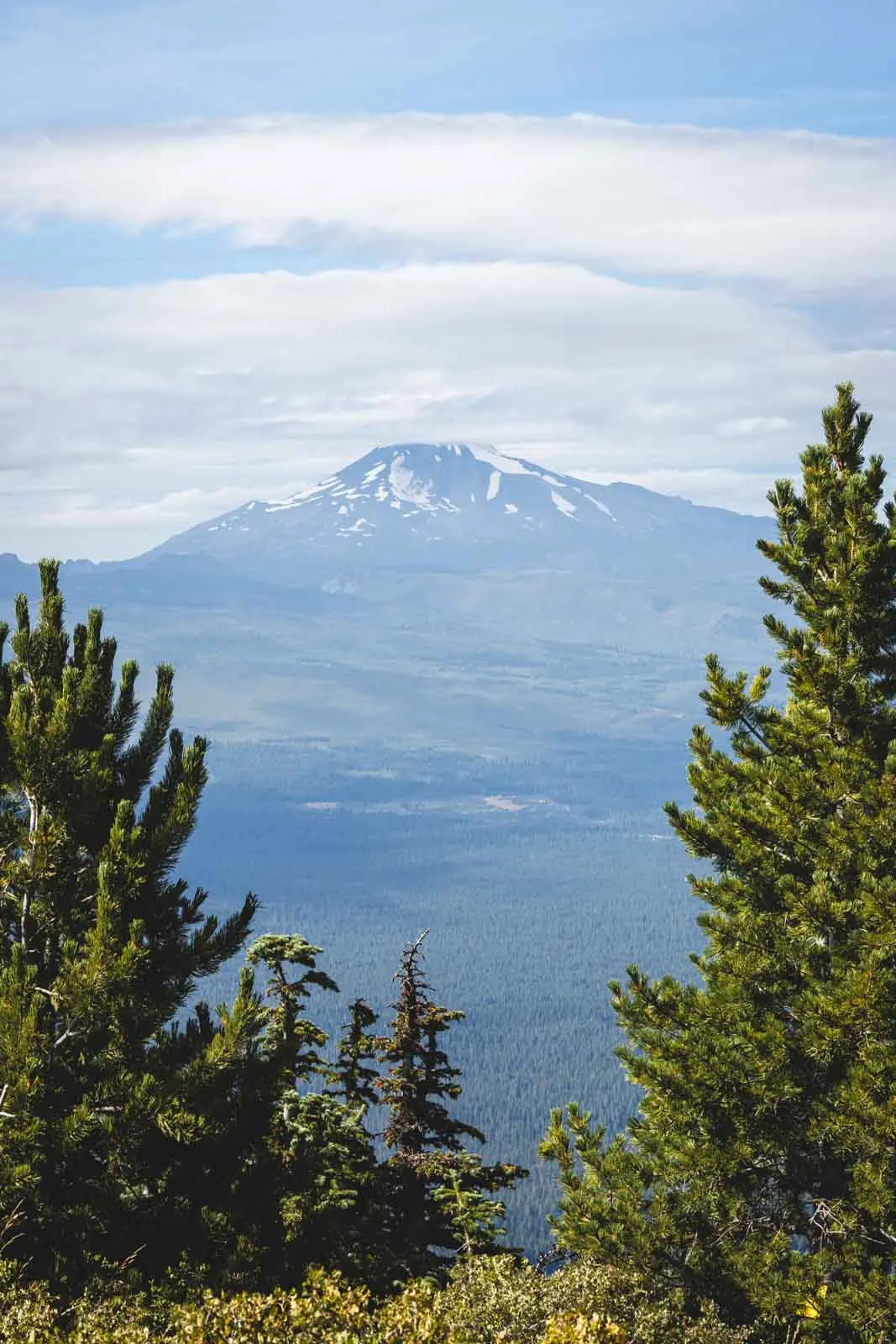 Mountain view from summit of Black Butte