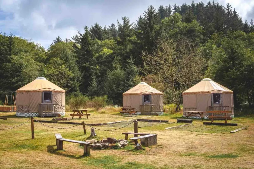Yurts Oregon Coast