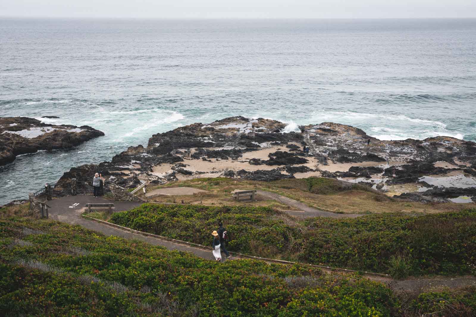 Visiting Thor's Well in Cape Perpetua, Oregon Oregon is for Adventure