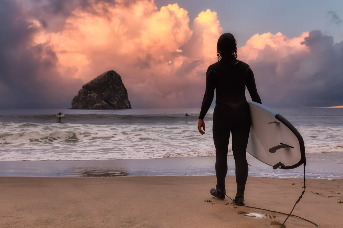 Surf In Oregon 