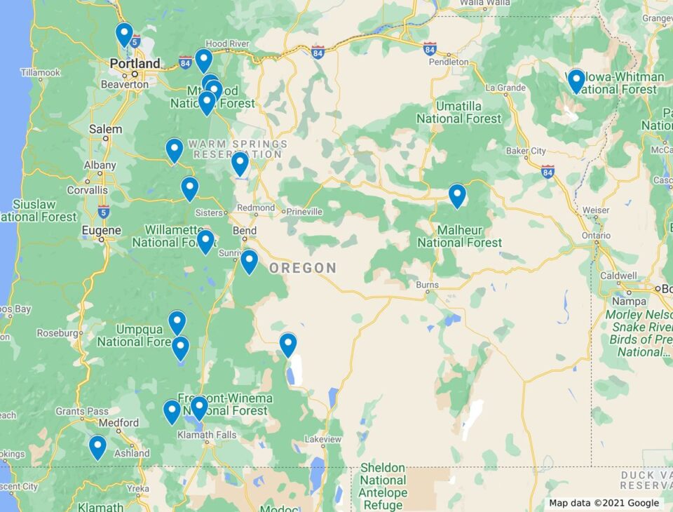 17+ of The Best Lakes in Oregon for Adventures & Camping