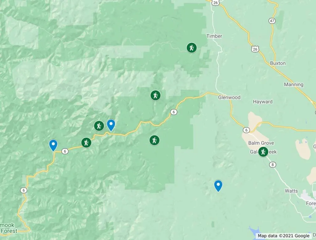 Tillamook State Forest Trail Map 7 Tillamook State Forest Hikes To Tackle