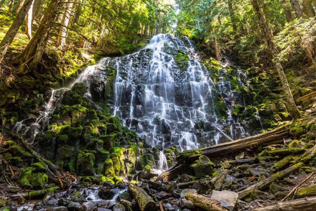 Ramona Falls is one of the best Oregon waterfall hike
