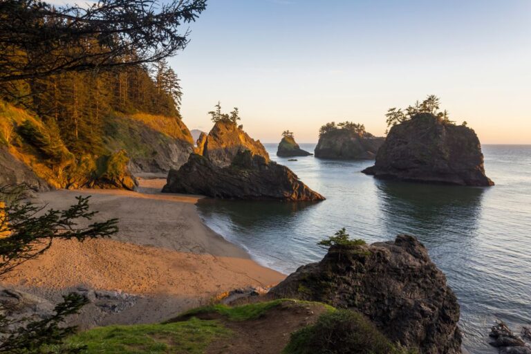 Secret Beach near Brookings, Oregon