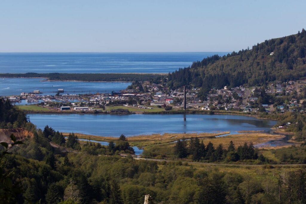 Tillamook Oregon and harbor