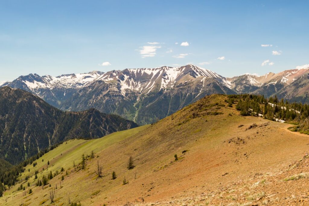 View from Mount Howard Wallowa Lake State Park