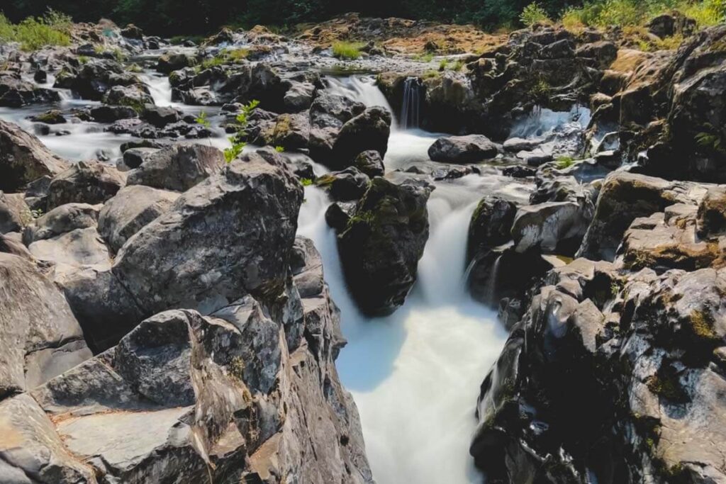 Moulton Falls Washington best waterfalls near Portland