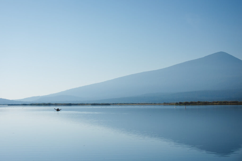 Canoeing on the Upper Klamath Canoe Trail for things to do in Klamath Falls