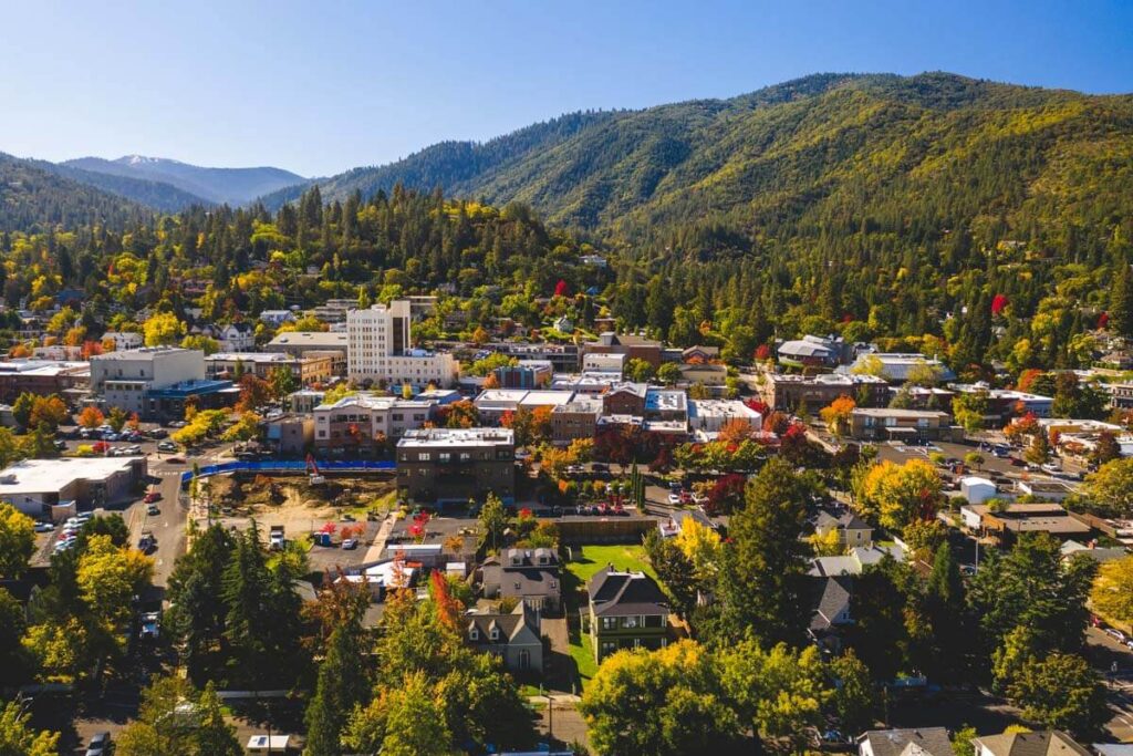 Ashland is a beautiful place to visit in Southern Oregon.