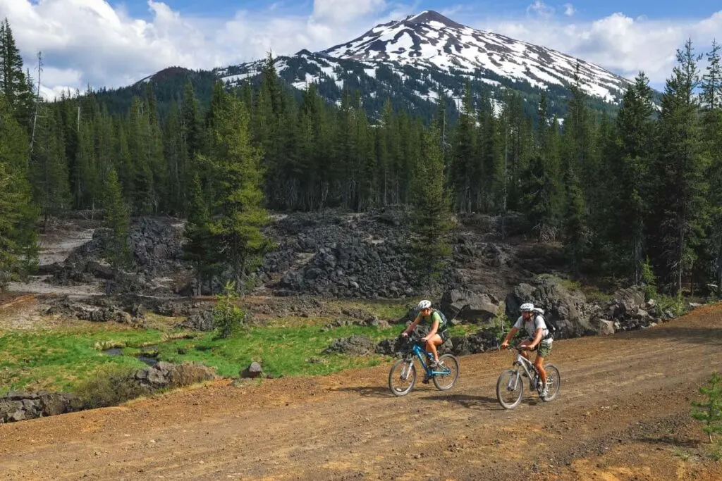 Biking around Redmond, Oregon is beautiful!
