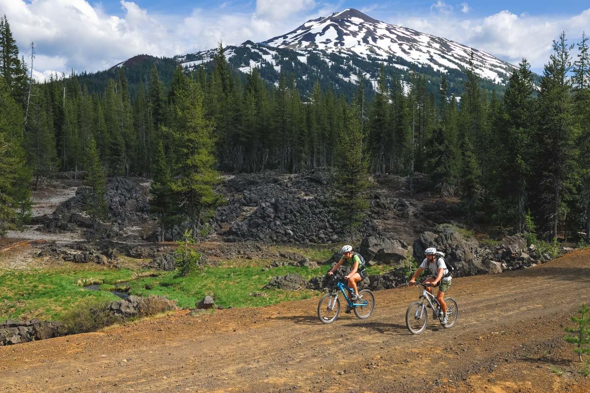 Biking around Redmond, Oregon is beautiful!