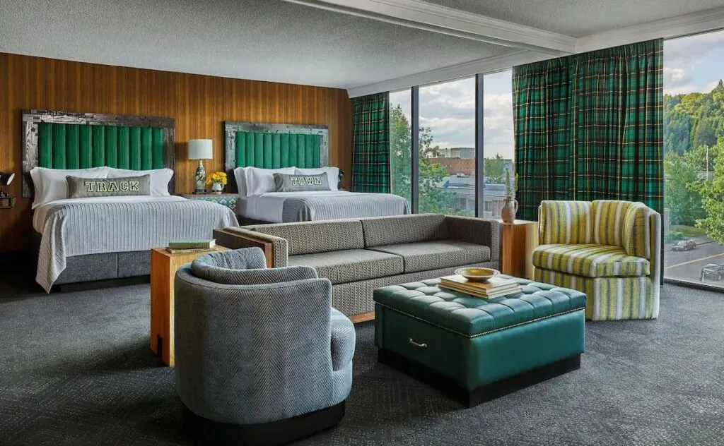 The Graduate Hotel in Eugene is university themed!