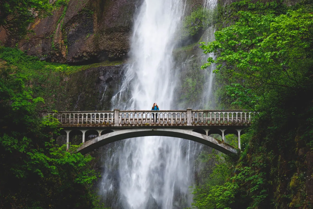 Columbia River Gorge Waterfalls.
