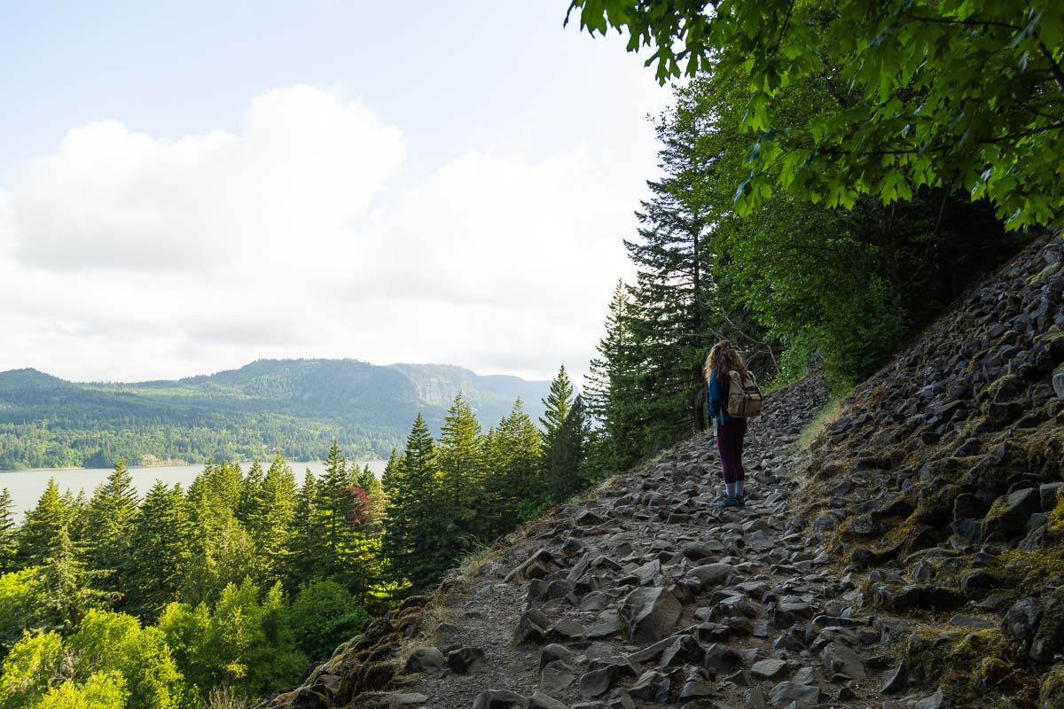 Angel's Rest Trail views of Gorge