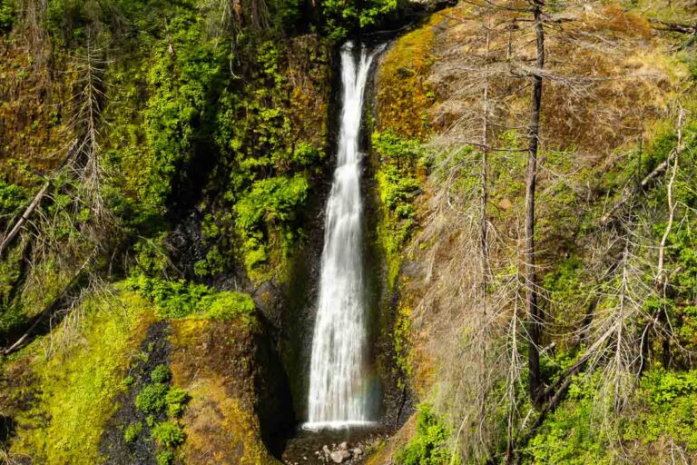 Tall falls along Eagle Creek.