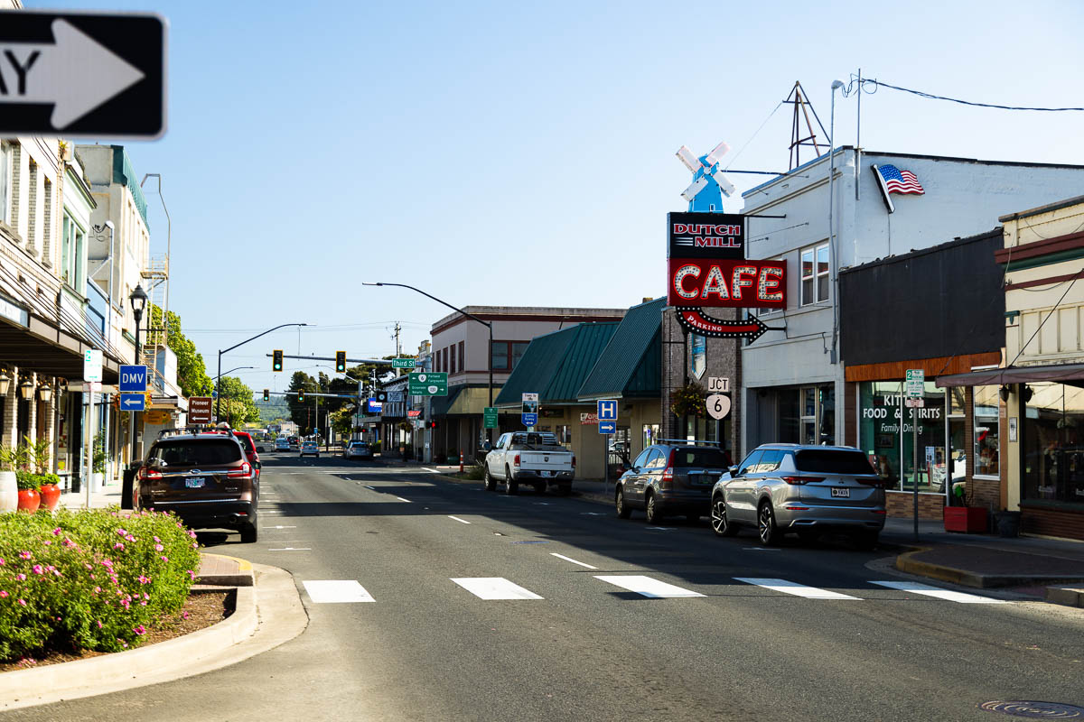 Tillamook town street
