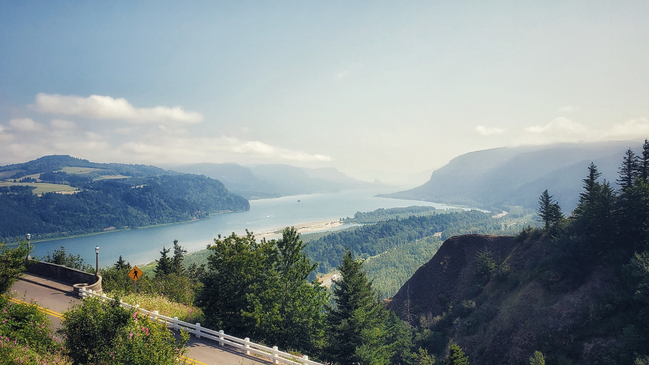 Columbia River Gorge from the Vista House