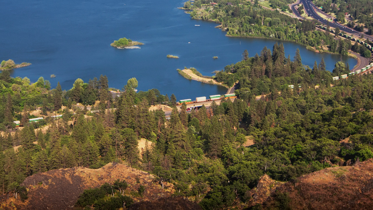 Rowena Crest in the Columbia River Gorge