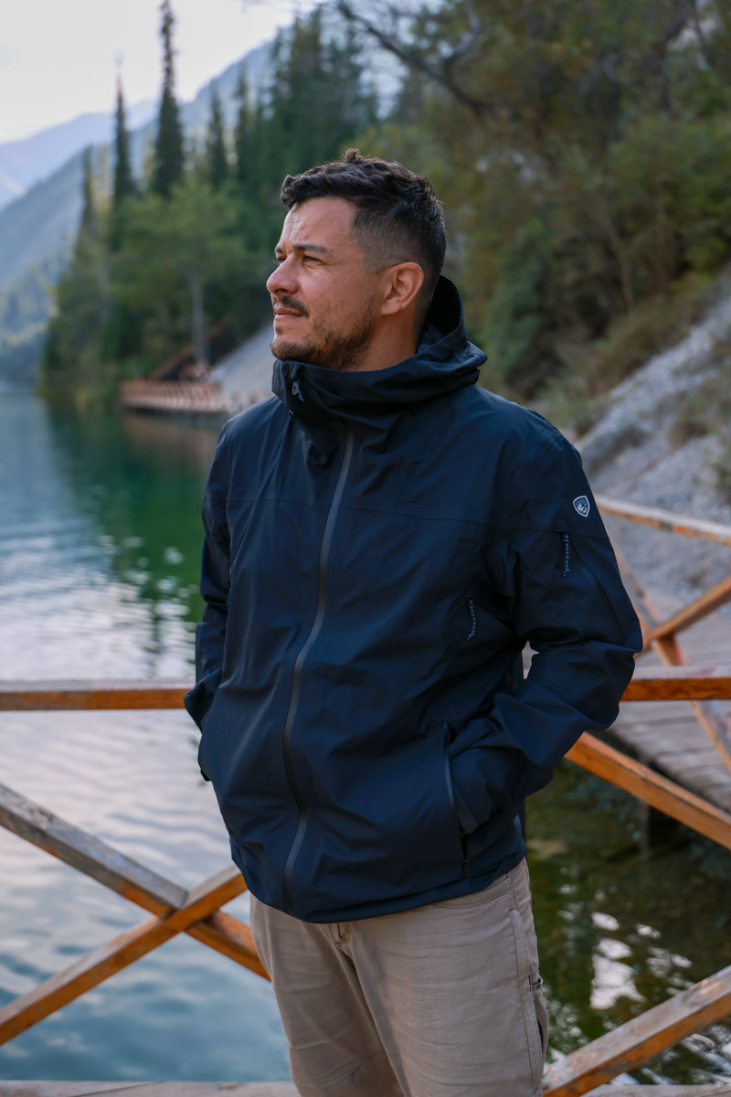 Garrett in Kuhl jacket.